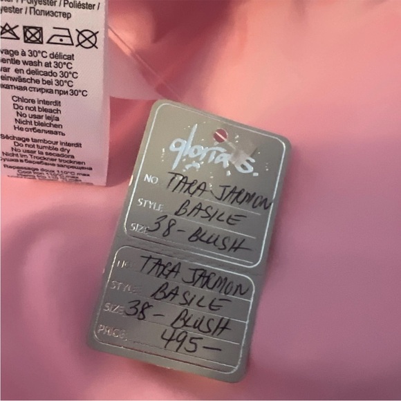 Tara Jarmon Paris Blush Bomber Jakcet NWT Size 38 - Picture 8 of 14